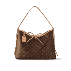 1st-BAG | AAAA Replica Louis Vuitton CarryAll MM Monogram Fashion Tote Shopping Bag